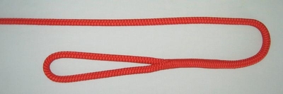 3/8" X 4' NYLON DOUBLE BRAID FENDER LINE - RED